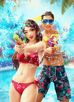 Songkran Splash slot game at RollXO Casino